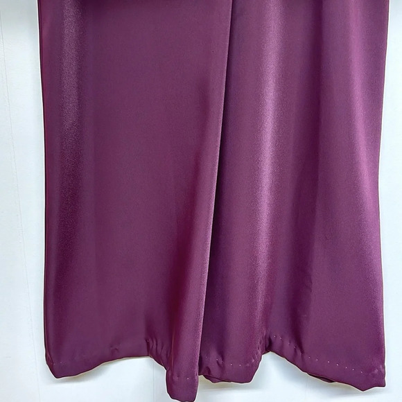 Katherine Kelly Lined Sleeveless Dress Deep wine color - Picture 3 of 9
